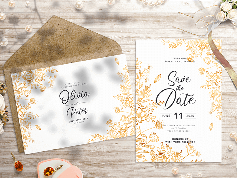 Save The Date Card online
